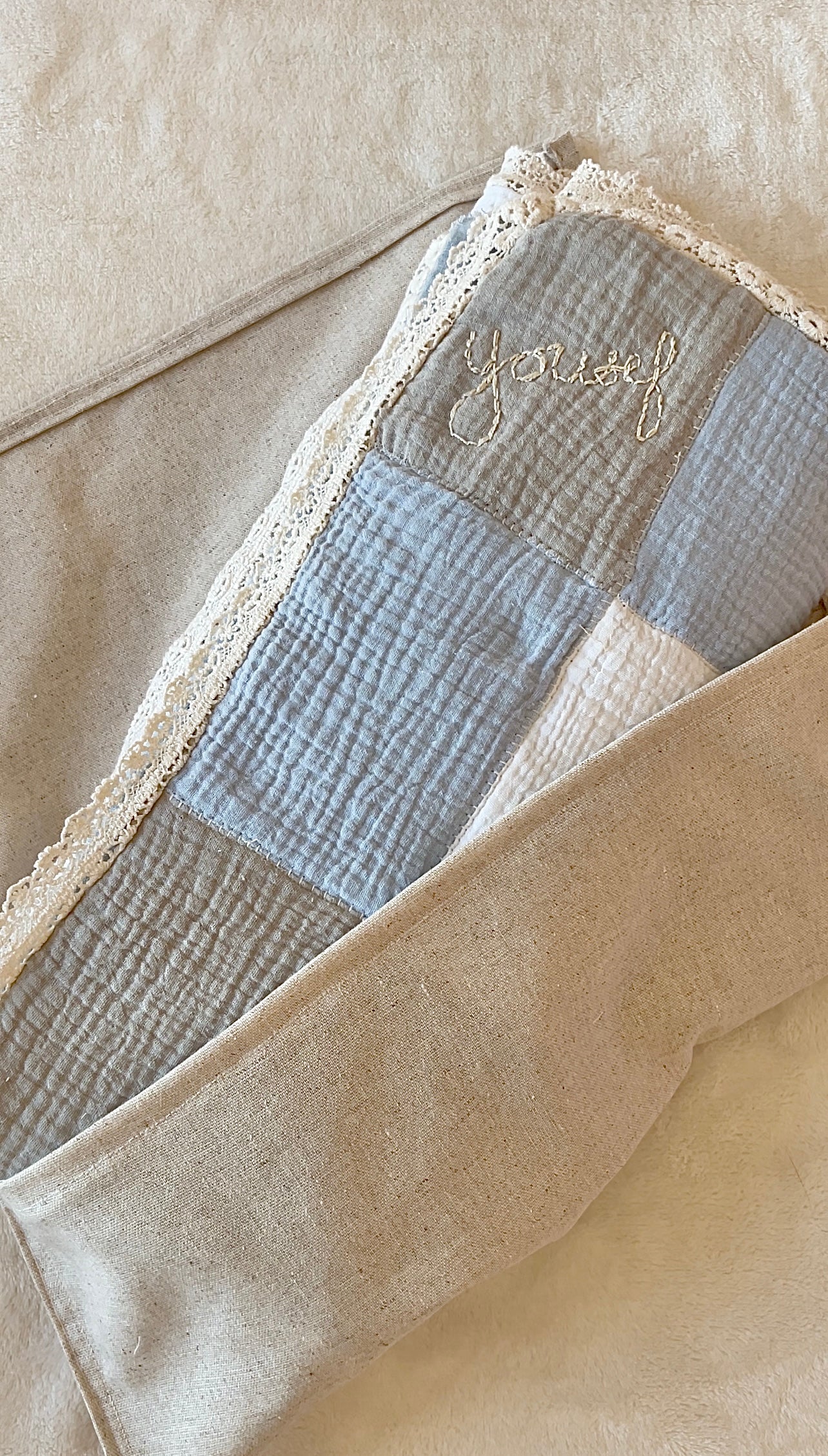 Cloud Quilt - Sky Blue
