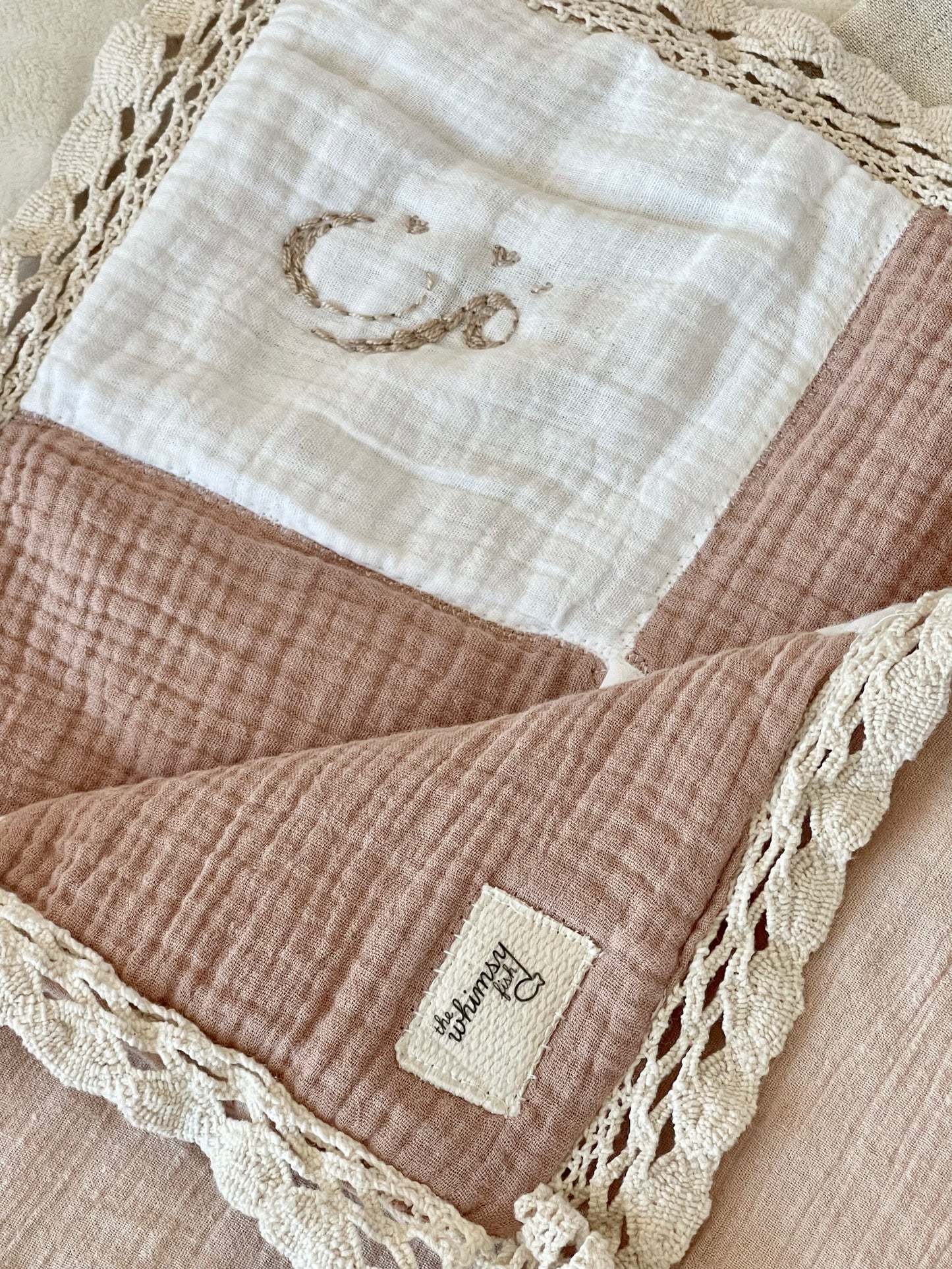 Cloud Quilt - Dusty Pink