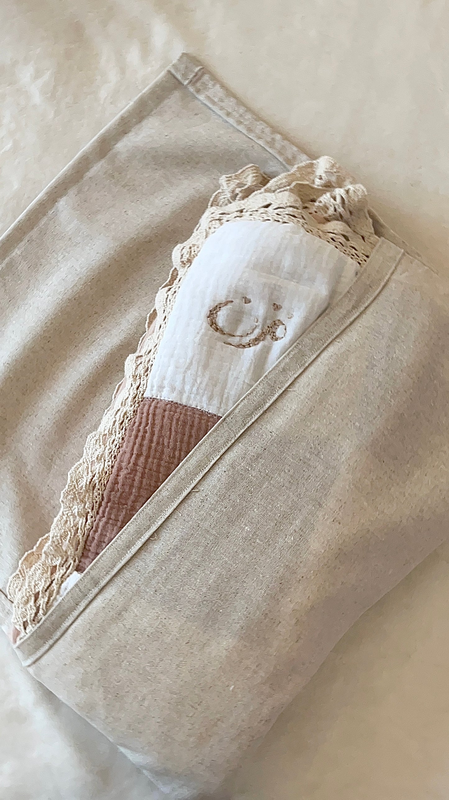 Cloud Quilt - Dusty Pink