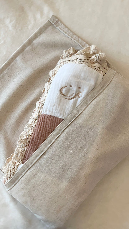 Cloud Quilt - Dusty Pink