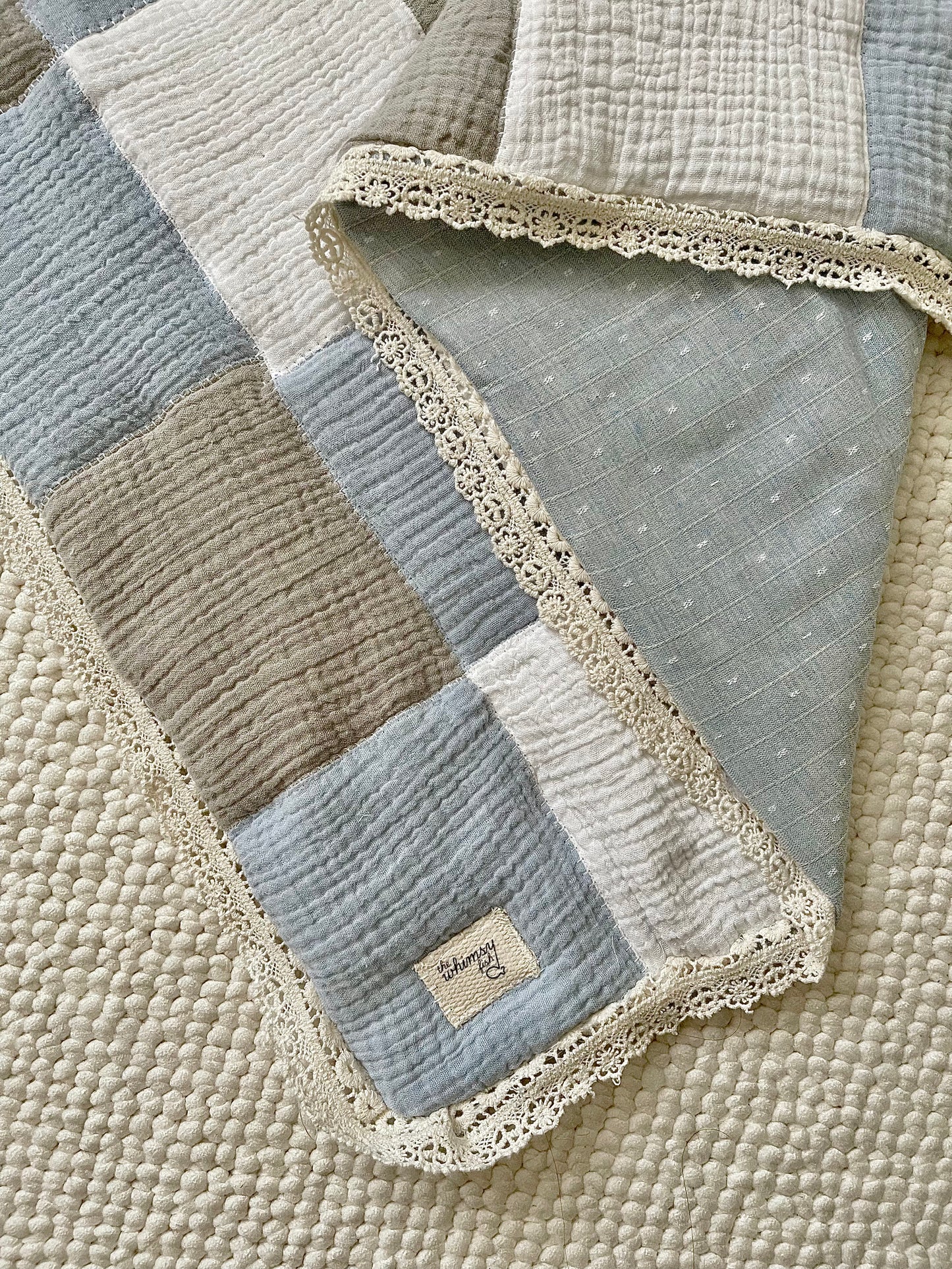 Cloud Quilt - Sky Blue