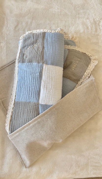 Cloud Quilt - Sky Blue