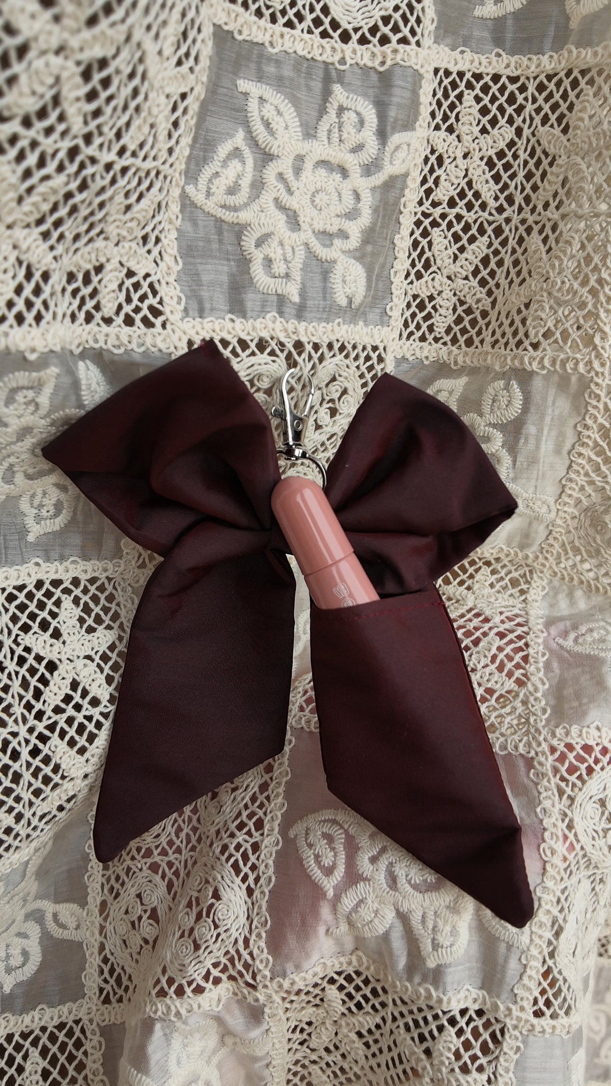 Lip Gloss Keychain